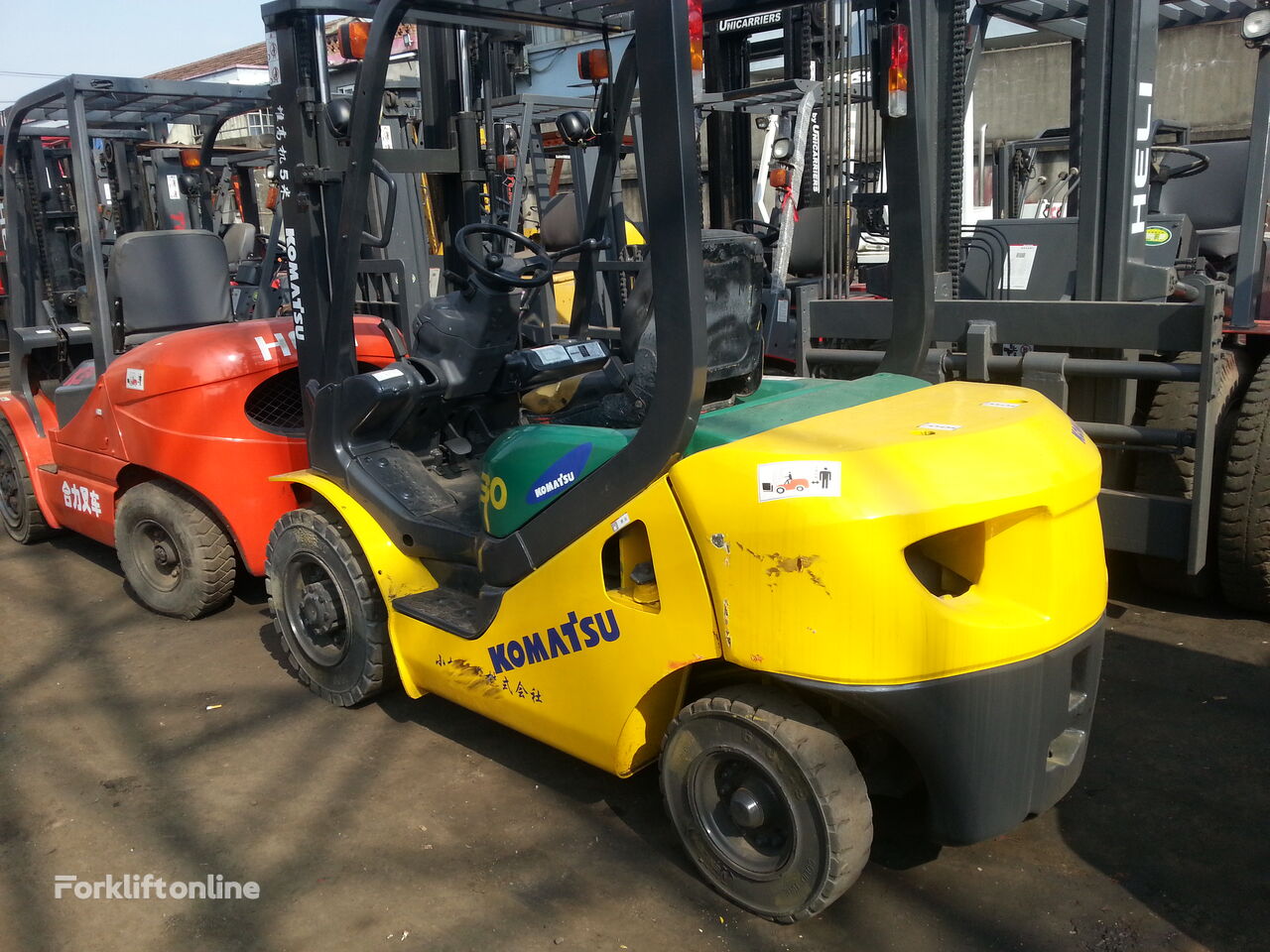 Komatsu FD30T-16 diesel forklift