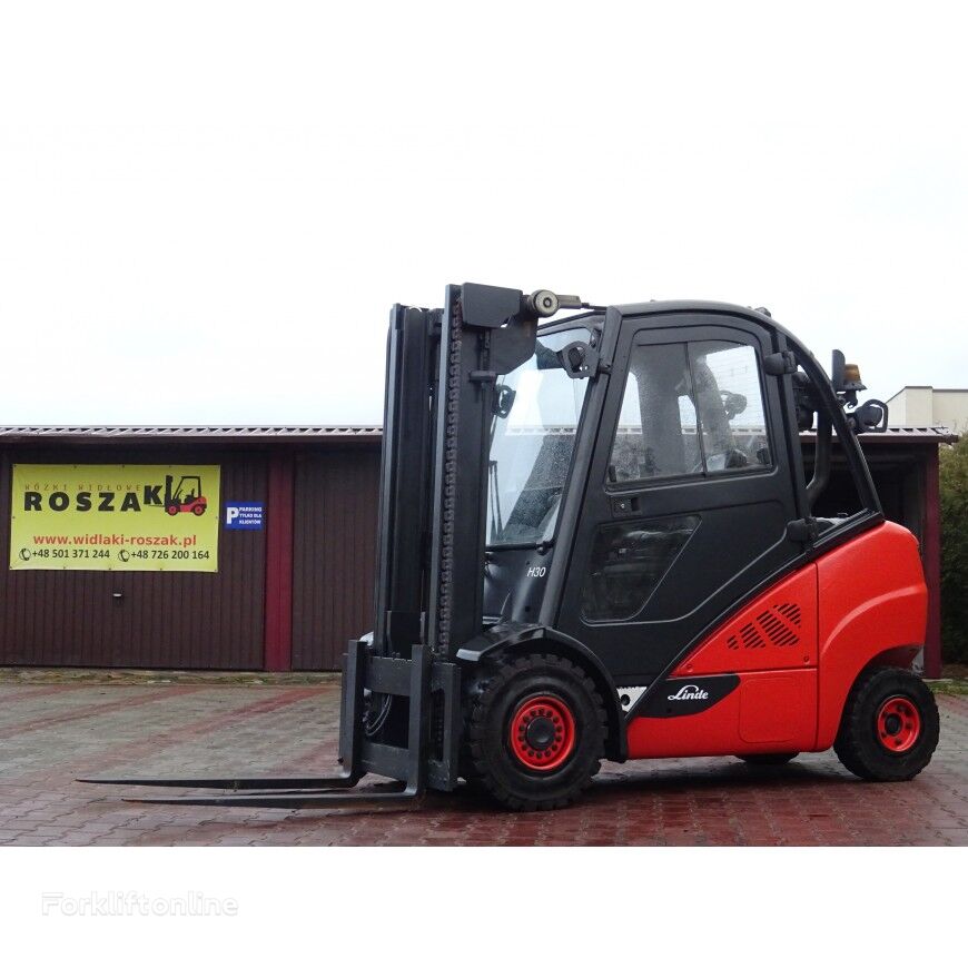 Linde H30D-02 diesel forklift