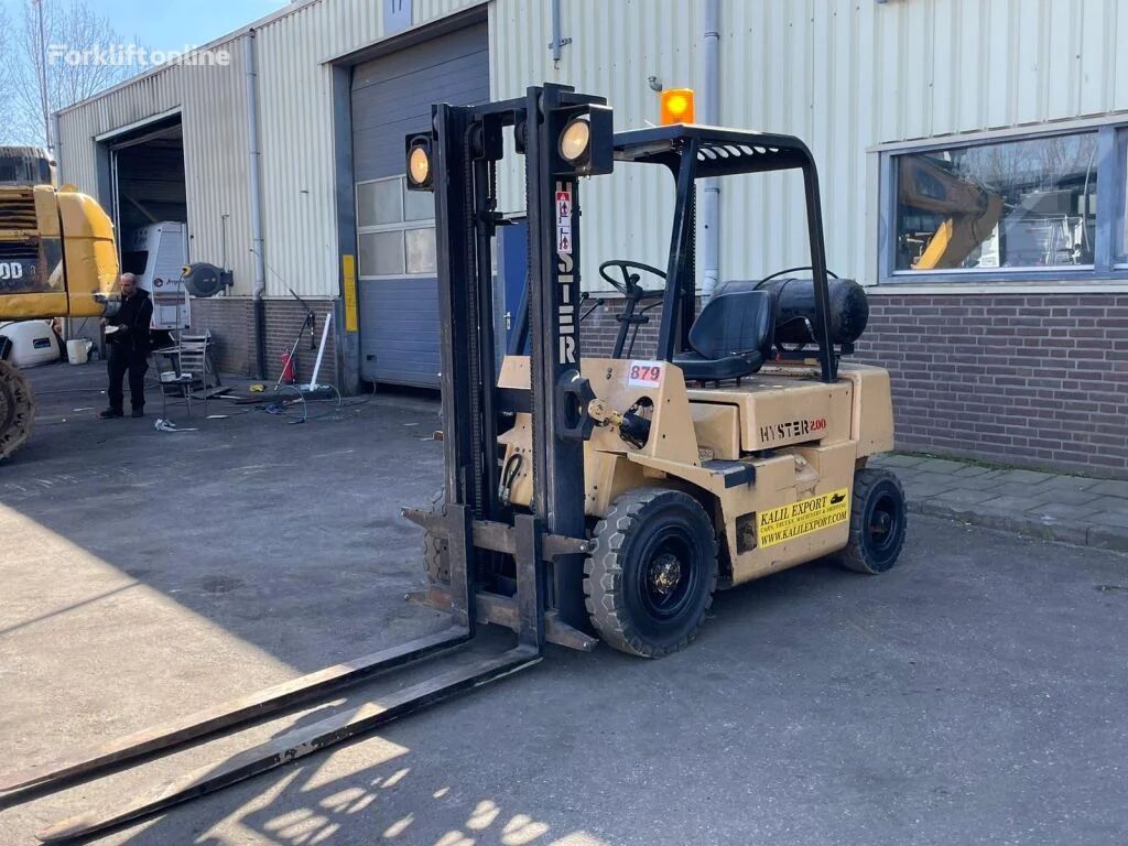 Hyster 2.00 XL Forklift 2.000KG Lifting LPG Engine Good Condition gas forklift
